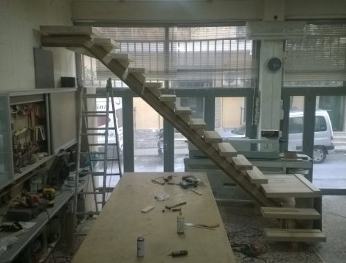 Σκάλα ειδική κατασκευή